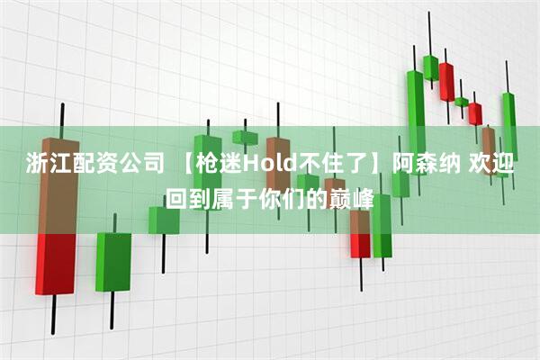 浙江配资公司 【枪迷Hold不住了】阿森纳 欢迎回到属于你们的巅峰